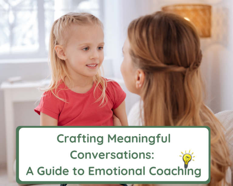 Crafting Meaningful Conversations: A Guide to Emotional Coaching